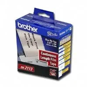 DK2113 | Brother Cont Film Label Blk Clear