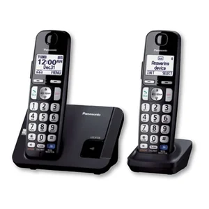 KX-TGE212B | Panasonic Talking Text Sender Alert System