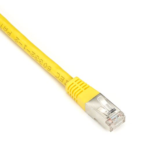 Black EVNSL0172YL-0006 Cat5e Shld Patch Cable 6 Feet 26 Awg