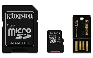 MBLY10G2/64GB | Kingston 64GB Multi Kit - Ultimate Mobility