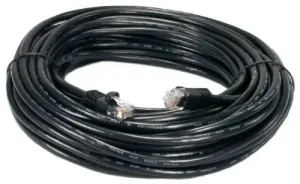 Qvs CC6-03BK 3pk 3ft Cat6 Blk Ethernet