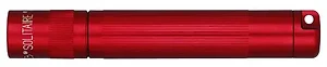 Maglite Solitaire Incandescent 1-Cell AAA Flashlight Red