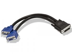 Matrox CAB-DVI-2XAF Cable Cab-dvi-2xaf 1feet Dvi-i To Hd15 Dual Monito