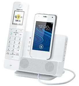 Panasonic Link2Cell Bluetooth Dock for Landline Use - White