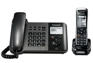 KX-TGP550T04 | Panasonic SIP DECT Phone with Corded Base