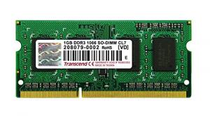 Transcend TS128MSK64V1U 1gb Ddr3 1066 Mhz (pc3 8500) Non-ecc