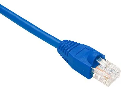 Unirise PC6-01F-BLU-SH-S 1ft Blue Cat6 Shielded Patch Cable, Futp, Sna