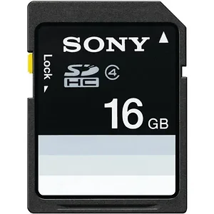 SF16N4/TQMN | Sony 16GB Sony SDHC Memory Card - Class 4