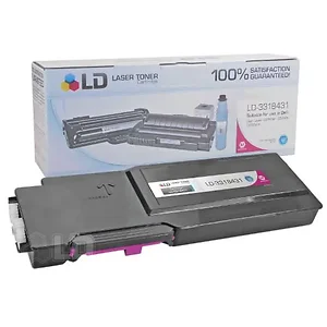 Dell Dell Mgnta Toner Cartrdg 9000p Original