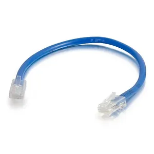 00525 | C2g 20FT Blue CAT5E Non-Booted UTP Network Cable