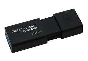 DT100G3/32GB | Kingston 32GB USB 3.0 Flash Drive - DT100G3