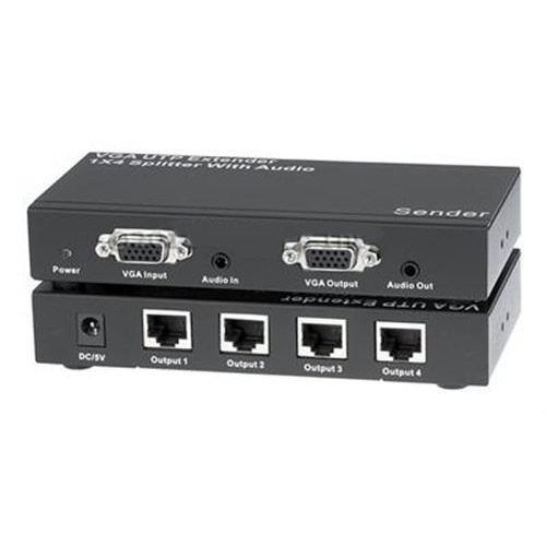 ‎comprehensive CVE-TRX04A Vga And Stereo Audio 1x4        Extender U