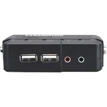 Manhattan 151252 2-port Compact Kvm Switch