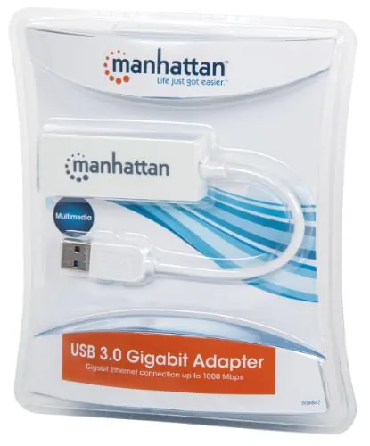 Manhattan 506847 Usb 3.0 To Gigabit Ethernet