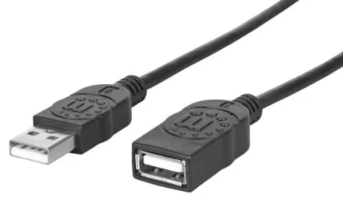 Manhattan 338653 Hi-speed Usb Extension Cable A Male  A Female, 1.8 M 