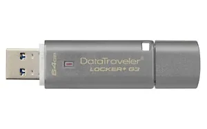 DTLPG3/64GB | Kingston 64GB USB 3.0 DT LOCKER+ G3
