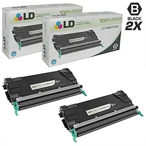 C748H2YG | Lexmark C748 YELLOW HIGH YIELD TONER CARTRIDGE -
