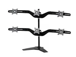 Amer AMR6S Hex Monitor Stand Support 75mm Or 100mm Vesa