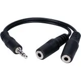 Qvs CC400Y 6inch 3.5mm Mini-stereo Male To