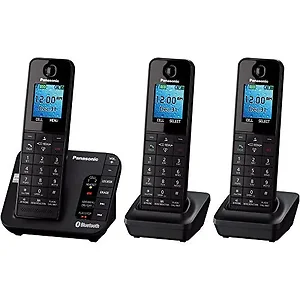 KX-TGH263B | Panasonic 3HS L2C Color LCD Talking Caller ID