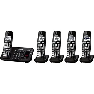 KX-TGE245B | Panasonic 5HS Advanced TAD Display, Dark,