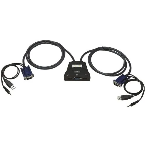 Manhattan 151245 2port Mini Kvm Switch