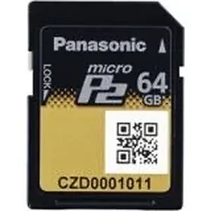 AJ-P2M064AG | Panasonic 64GB MicroSD P2 Memory Card for