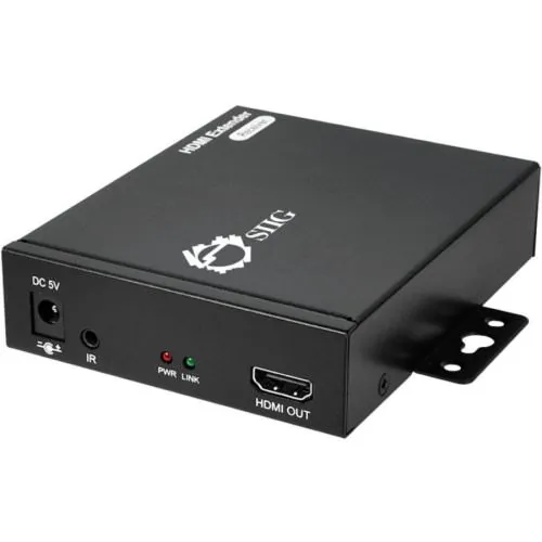 Siig CE-H22911-S1 Hdmi Over Gigabit Ip Extender   Kit With Ir Receiver