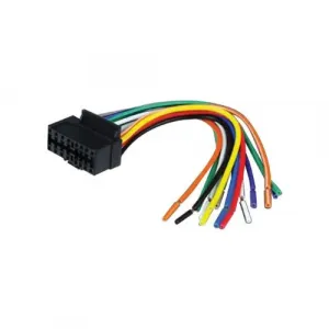 Nippon WHJVC16P Nippon Pipeman 16-pin Wiring Harness For Jvc Vehicles