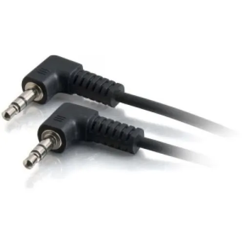 C2g 40585 12ft 3.5mm Right Angled Mm Stereo Audio Cable