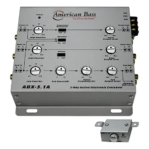 ABX31A | American Bass American Bass 3-Way Active Crossover