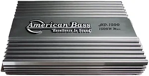 HD1500 | American Bass American Bass 1500W HD Series Mono