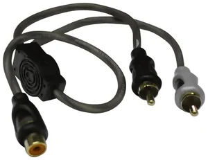 SQ1F2M | American Bass American Bass Y RCA Cable: 1 Female