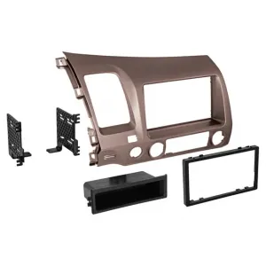 American HONK838L Honda Civic Install Kit (2006-2011) - Gun Metal Taup