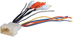 American TWH17 Toyota Amp Integrator Wiring Harness (1998-2002) With R