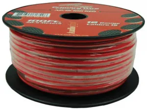 Nippon AP12100RD Audiopipe 12 Gauge Red Primary Wire - 100ft Roll