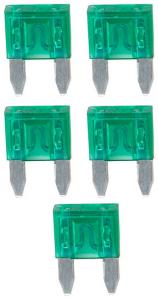 Nippon AST30A Ast Fuse 30amp 5 Pack Mini Blade; Blister Pack Audiopipe