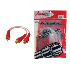 Nippon BMSYM2F Rca Splitter 1m-2f Audiopipe 1 Bag Of 10 1 Unit