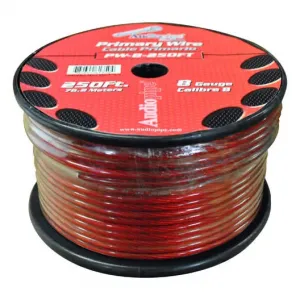 Nippon PW8RD Nippon  250' Power Wire 8 Gauge Red