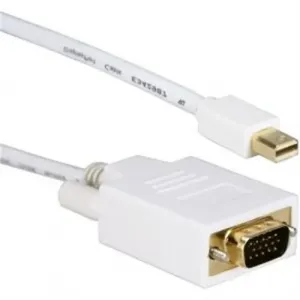 Qvs MDPVGA-10 10ft Mini Displayport To Vga