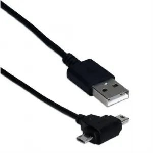 Qvs USB1T2-06 6ft Usb 2in1 Sync  2.1amp