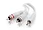 40370 | C2g 6FT 3.5MM Stereo Male to Dual RCA Male Audio