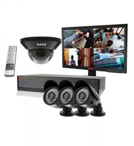 Revo RV-RL41D1GB3GM21-5G Revo 4 Ch. 500 Gb Dvr System