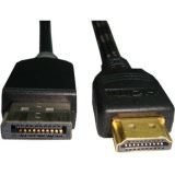 Unirise HDMIDP-15F-MM This Displayport Male To Hdmi Male Cable Allows 