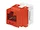 NK688MRD | Panduit NetKey RJ-45 Punchdown Jack Module - Red