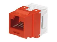 Panduit NK688MRD Netkey Rj-45 Punchdown Jack Module - Red