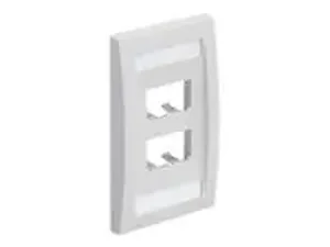 CFPE4IWY | Panduit MINI-COM Executive Faceplate - 1-Gang, 4