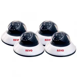 Revo RCDS30-2 Indoor Dome 600tvl       Rj12 Bnc Type 80 Nightvision