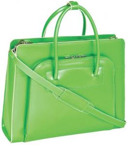 Mcklein 94331 Lake Forest Ladies Briefcase Green