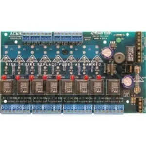 Altronix ACM8CB 8-channel Dc Power Controller Module With Selectable O